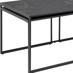 Tarbes Soffbord 120x60 cm Svart