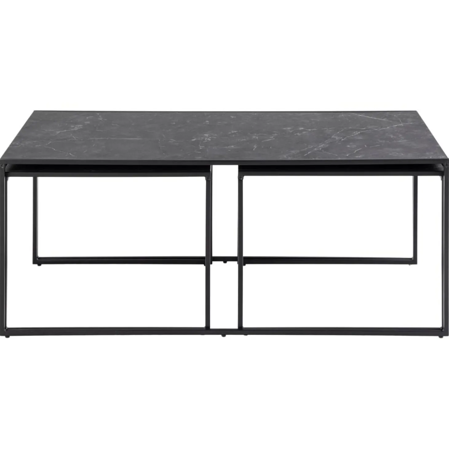 Tarbes Soffbord 120x60 cm Svart