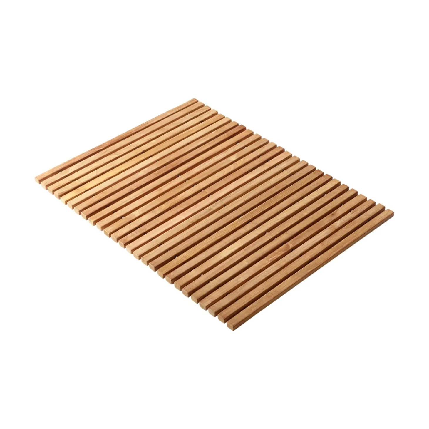 Teak Badrumsmatta 60x80 cm