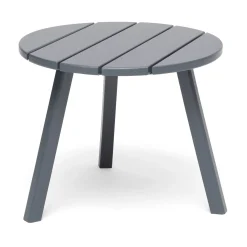 Tennessee Utesidobord Ø50 cm Grå