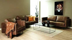 Texas 2,5-Sits Soffa Mörkbrun