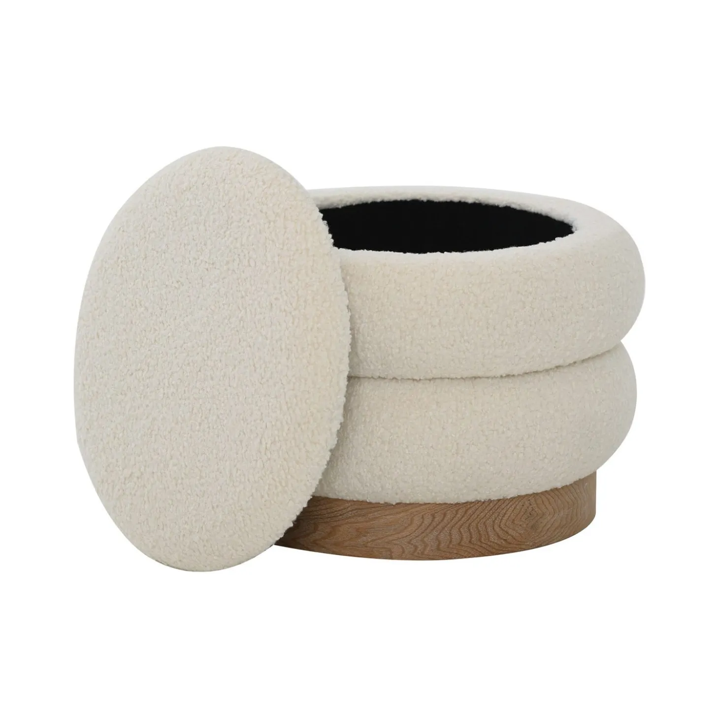 Tide Puff med Förvaring Beige