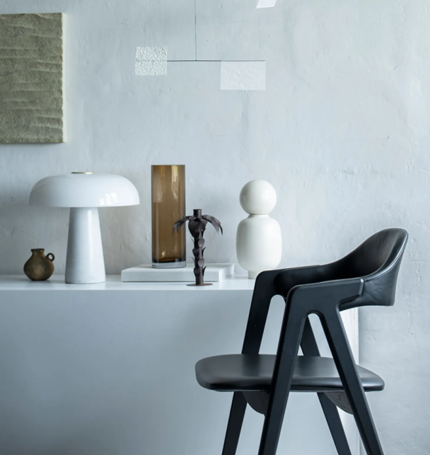 Titan Stol Svart Ek