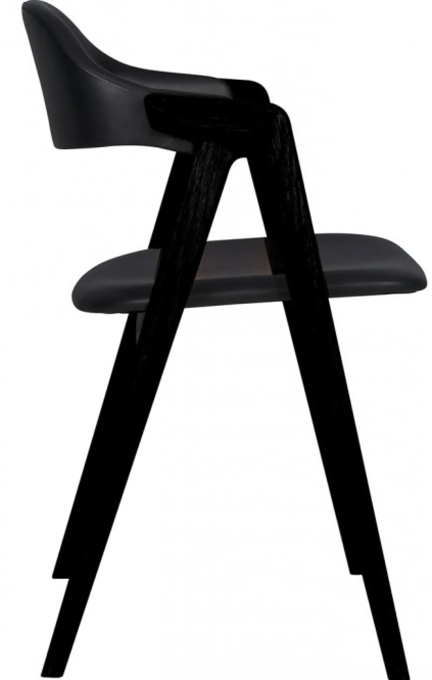 Titan Stol Svart Ek