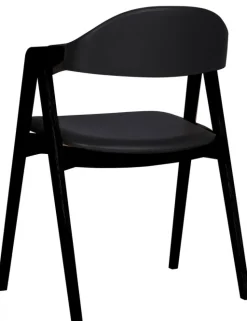 Titan Stol Svart Ek
