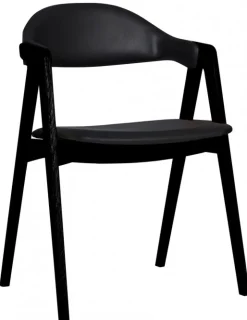 Titan Stol Svart Ek