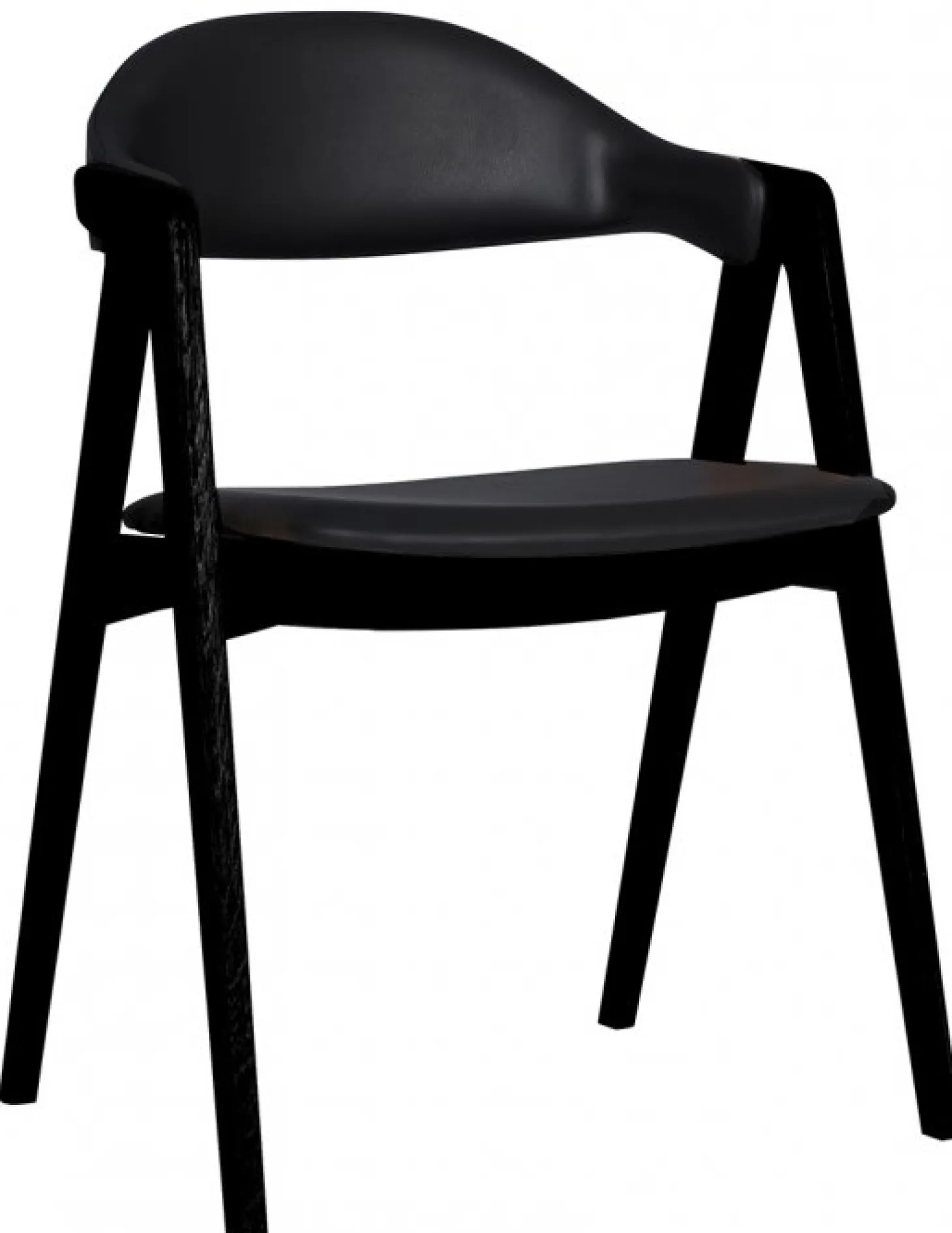 Titan Stol Svart Ek