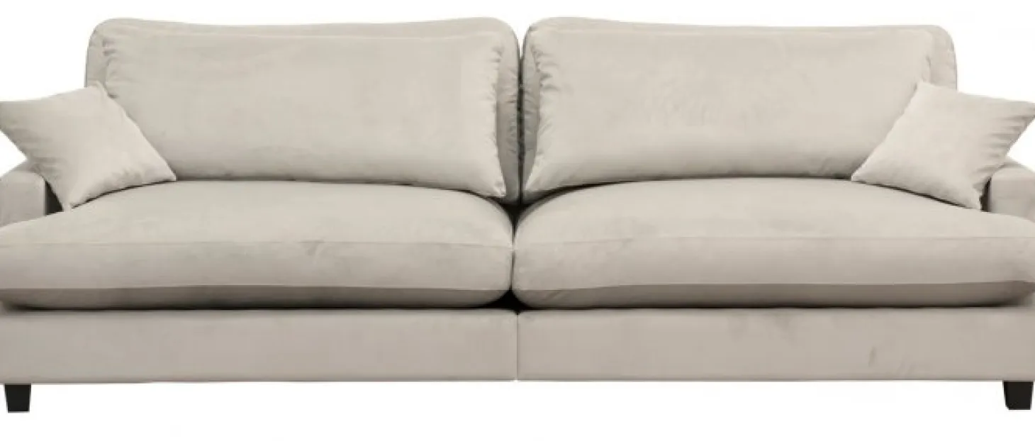 Tor 3,5-Sits Soffa Meda Silver