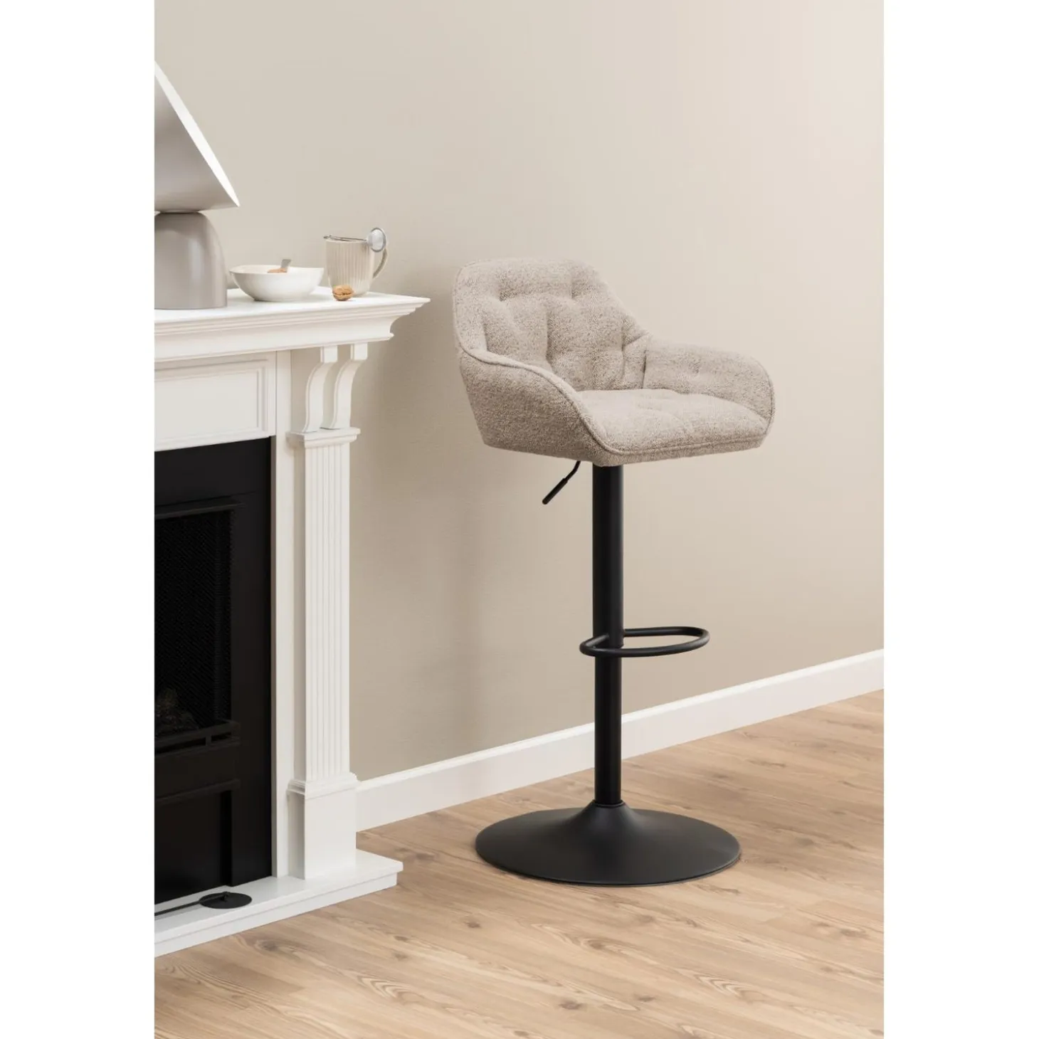 Toulon Barstol Monza tyg Beige
