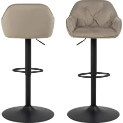 Toulon Barstol Vic tyg Beige