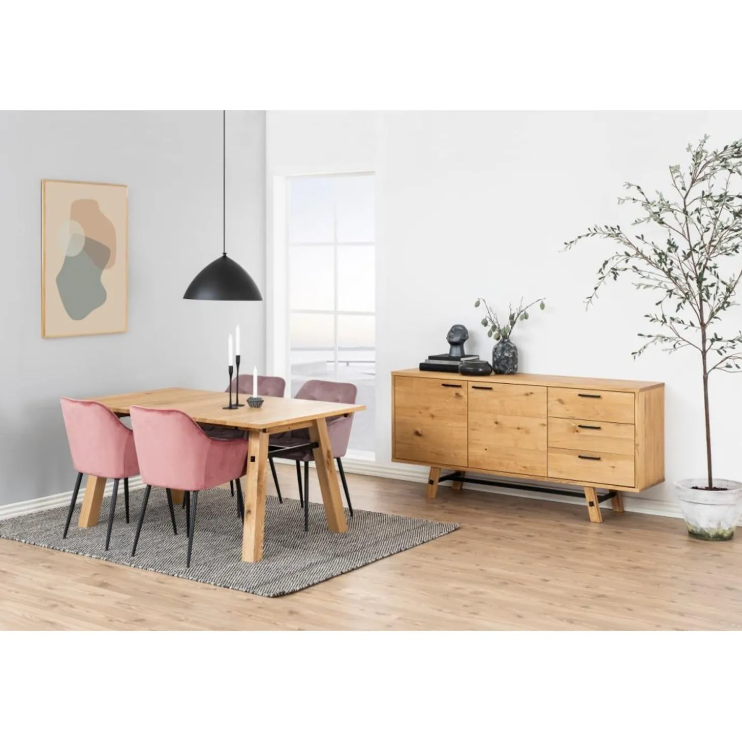 Toulon Karmstol Sittdyna Vic tyg korall
