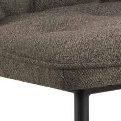 Toulon Matstol Monza tyg Taupe