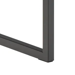 Tudor Avställningsbord Melamin Svart