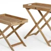 Turin Brickbord Låg Teak