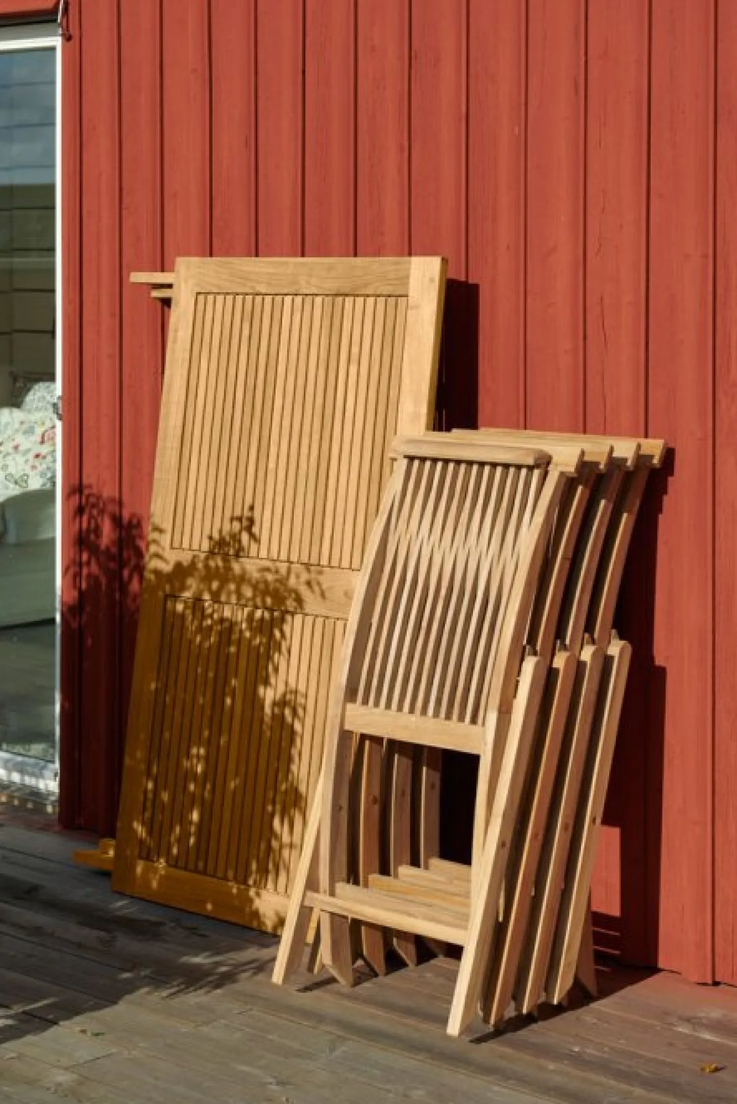 Turin Fällstol Teak