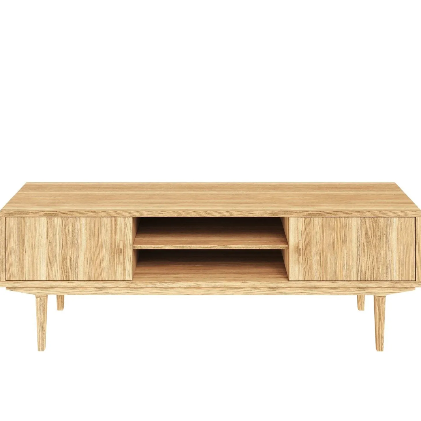 TV-bänk Nr.420 160x54 cm Oljad Ek