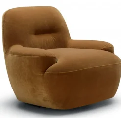 Uma Fåtölj Classic Velvet Teddy Brown