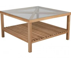 Varm Soffbord 100x100 cm Teak