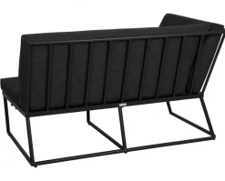 Vence 2-Sits Soffa Höger Svart/Svart
