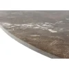 Verdun Matbord Rund 120 cm Brun Marmor