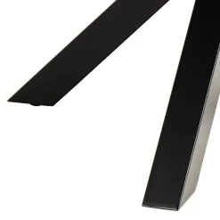 Verdun Matbord Rund 119 cm Rund Svart Keramik