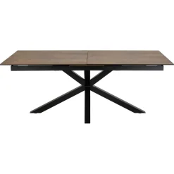 Verdun Matbord 100x200-240 cm Rostbrun Lemco