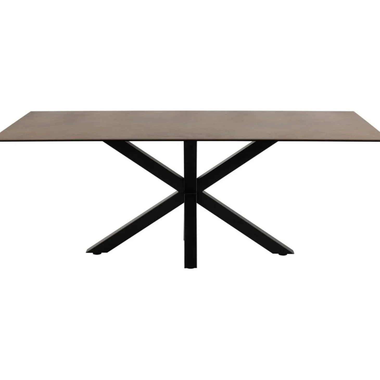 Verdun Matbord 200x100 cm Rostbrun Lemco