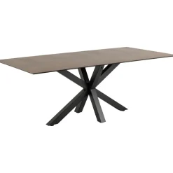 Verdun Matbord 200x100 cm Rostbrun Lemco
