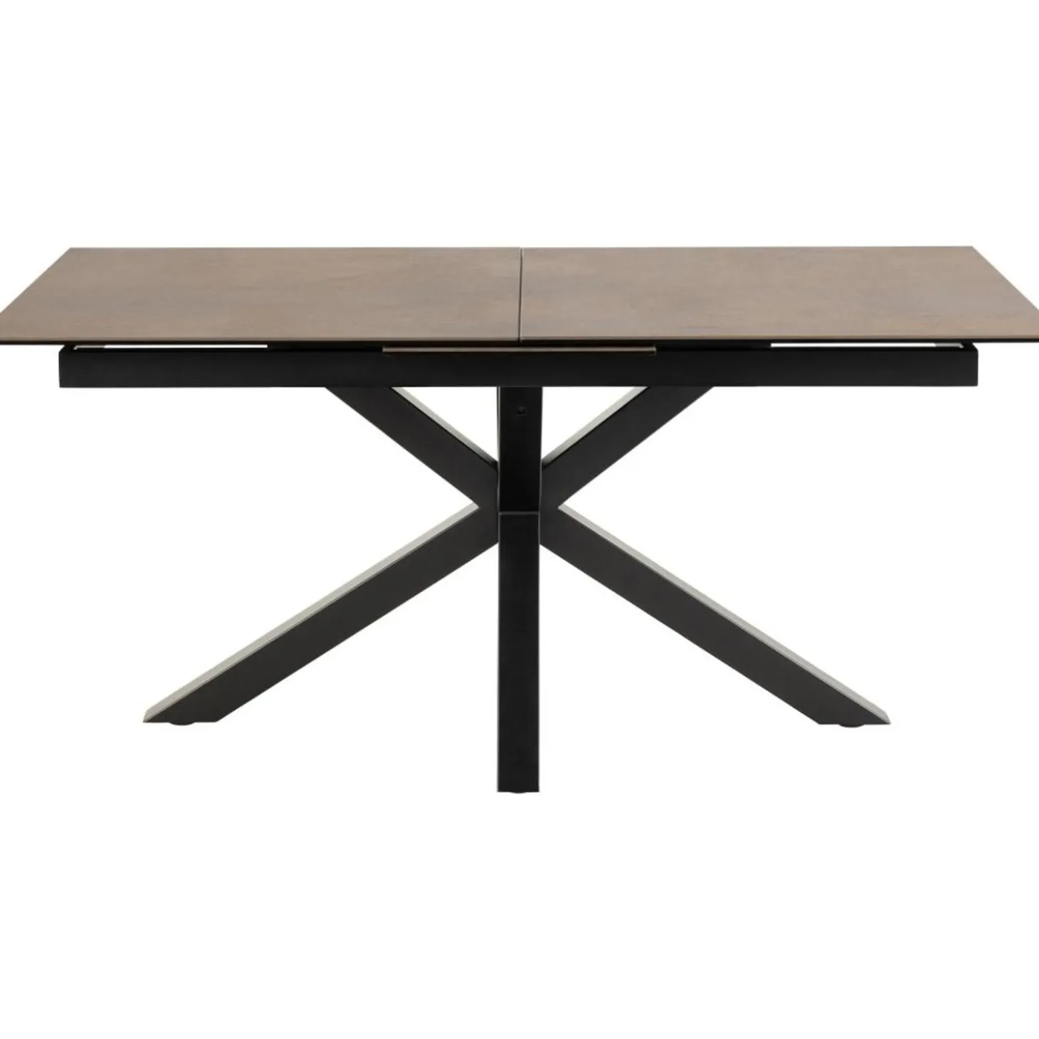 Verdun Matbord 90x168-210 cm Rostbrun Lemco