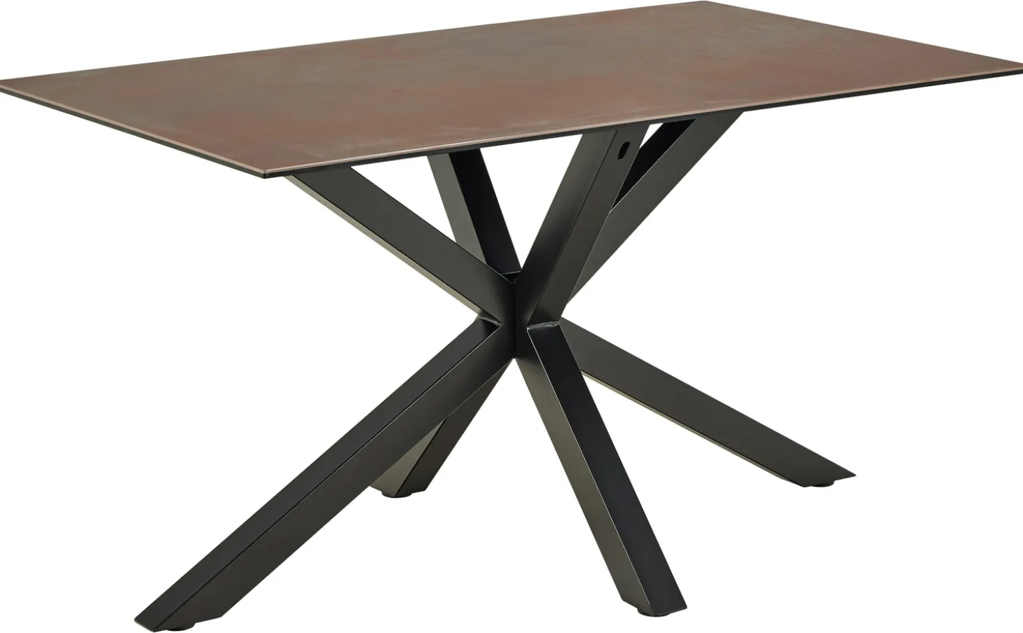 Verdun Matbord 135x80 cm Rostbrun Lemco
