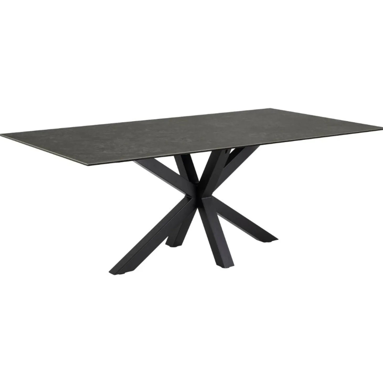 Verdun Matbord 200x100 cm Svart Fairbanks
