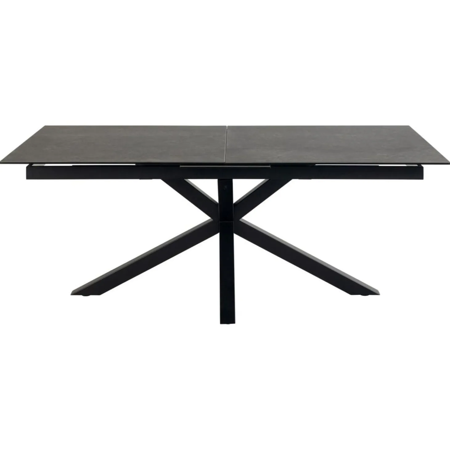Verdun Matbord 100x200-240 cm Svart Fairbanks