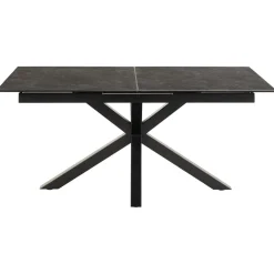 Verdun Matbord 90x168-210 cm Svart Fairbanks
