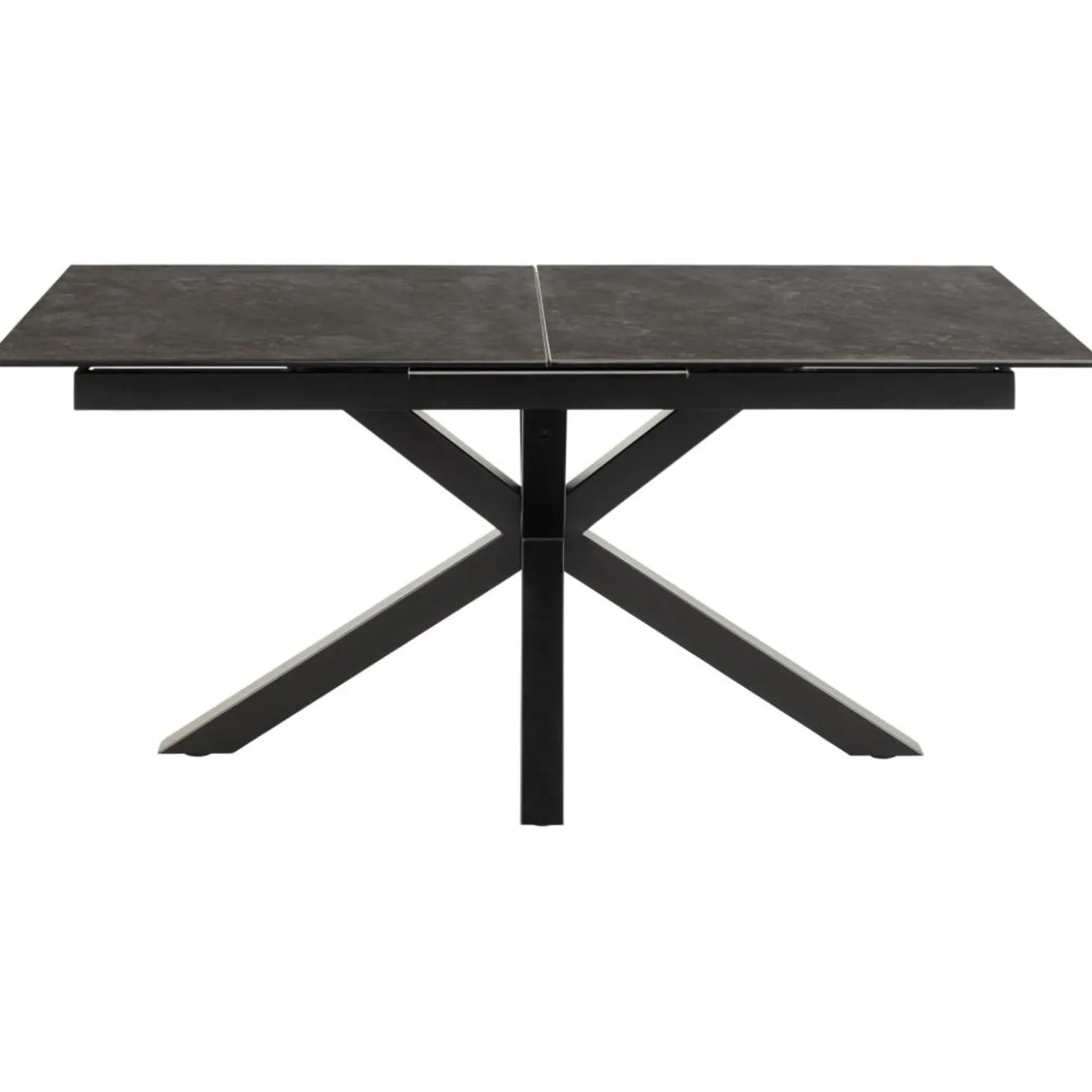 Verdun Matbord 90x168-210 cm Svart Fairbanks