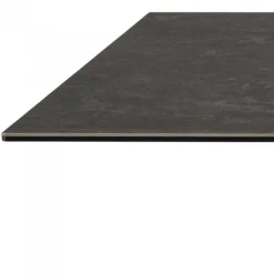 Verdun Matbord 100x200 cm Svart Keramik