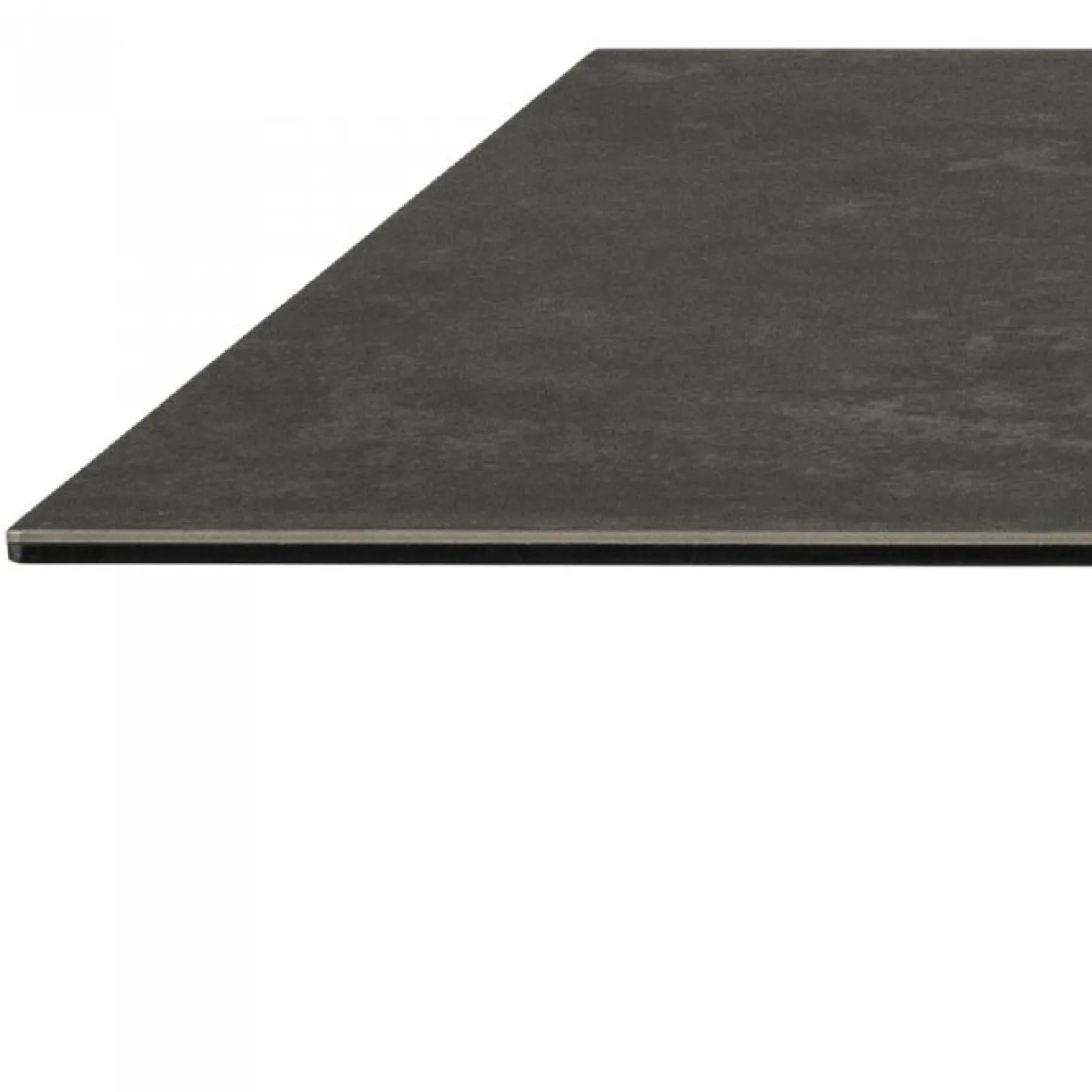 Verdun Matbord 100x200 cm Svart Keramik