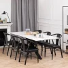 Verdun Matbord 100x200 cm Vit Keramik