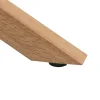Verdun Soffbord Rund 82 cm Glas/Ek