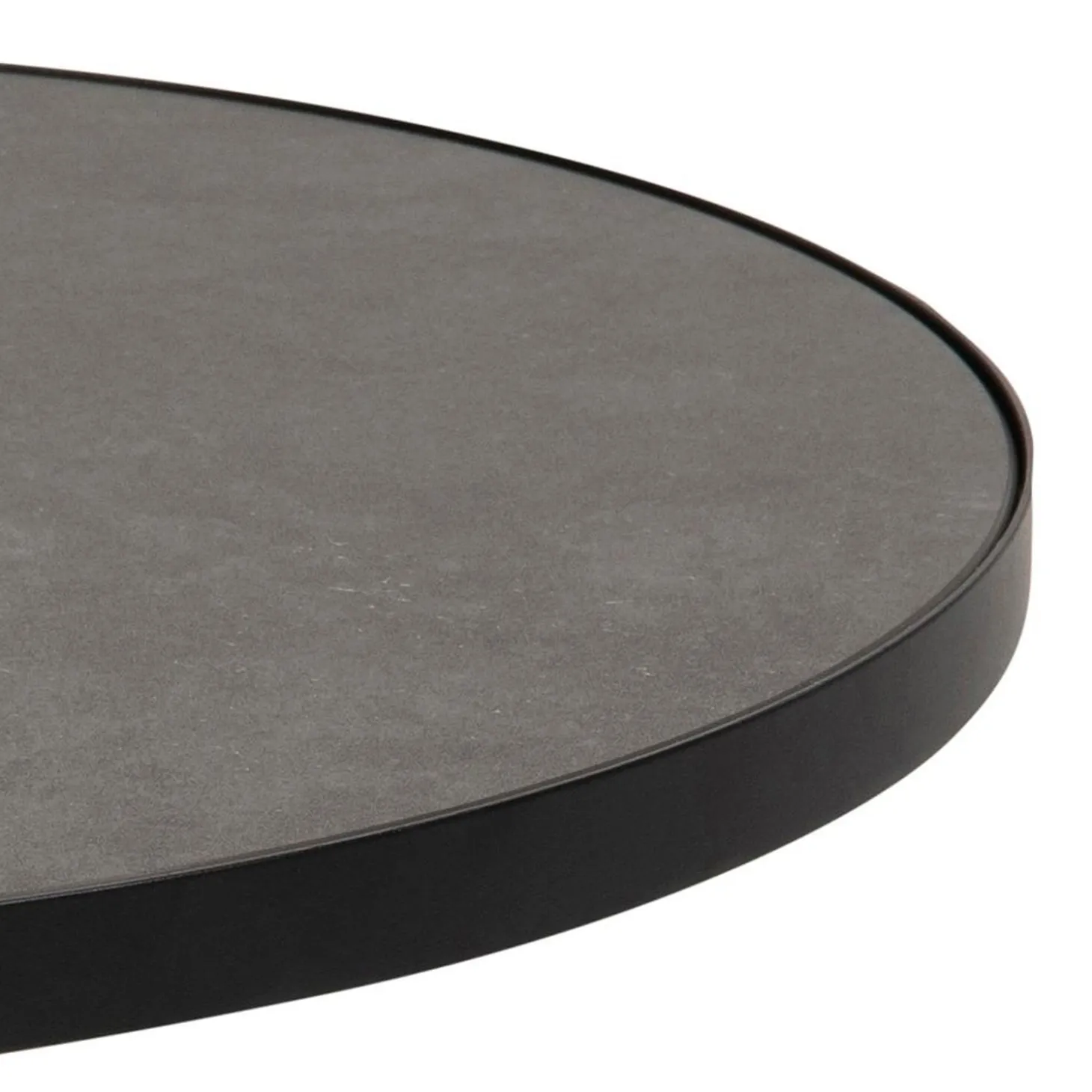 Vernon Soffbord Rund 66 cm Svart