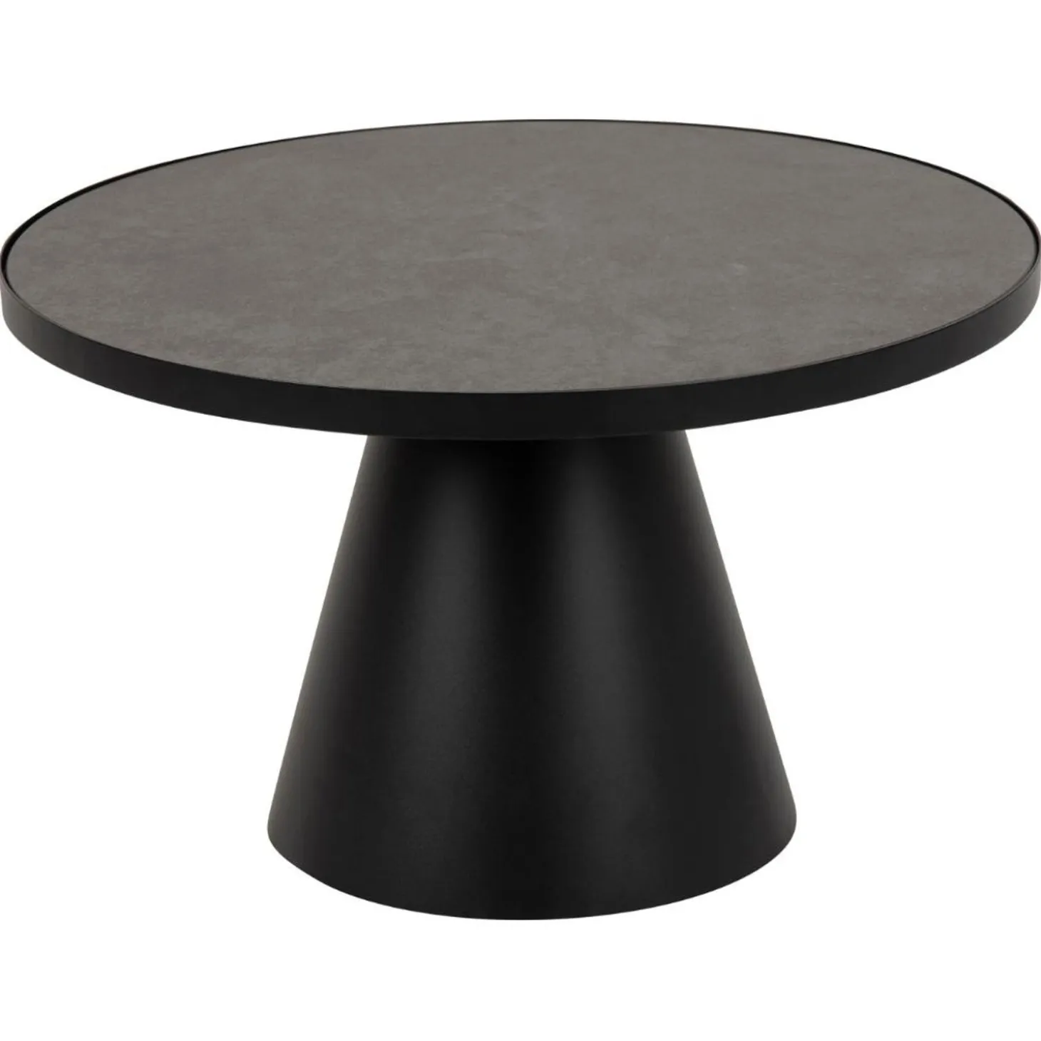 Vernon Soffbord Rund 66 cm Svart