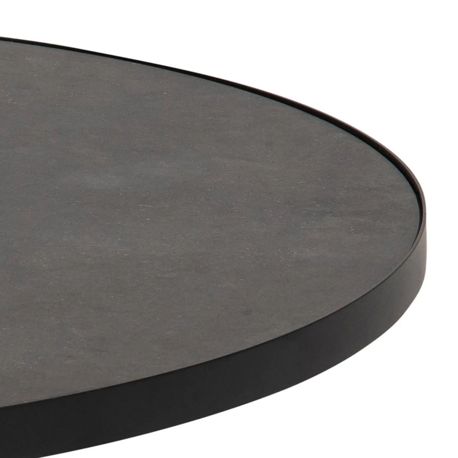 Vernon Soffbord Rund 86 cm Svart