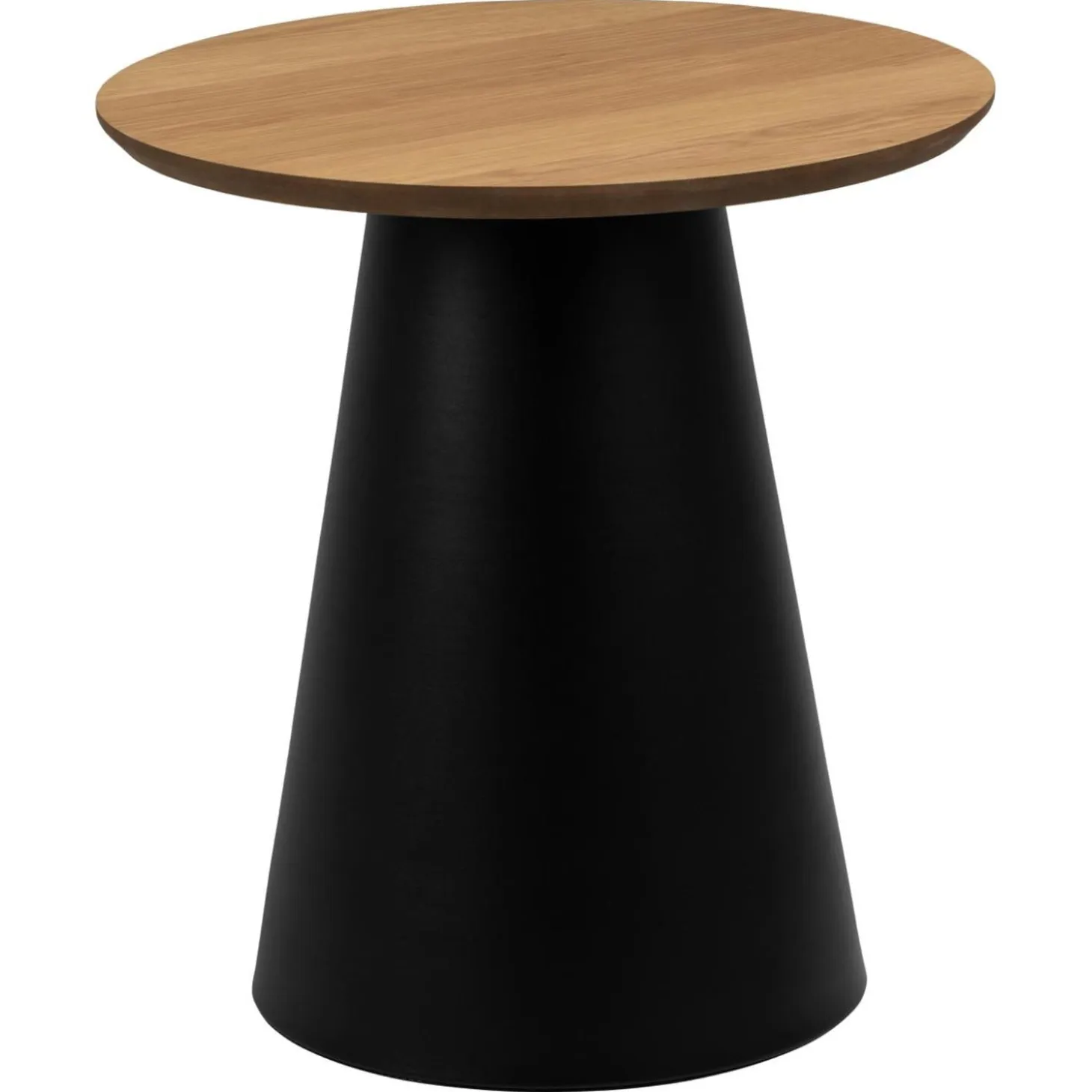 Vernon Soffbord Rund 45 cm Svart