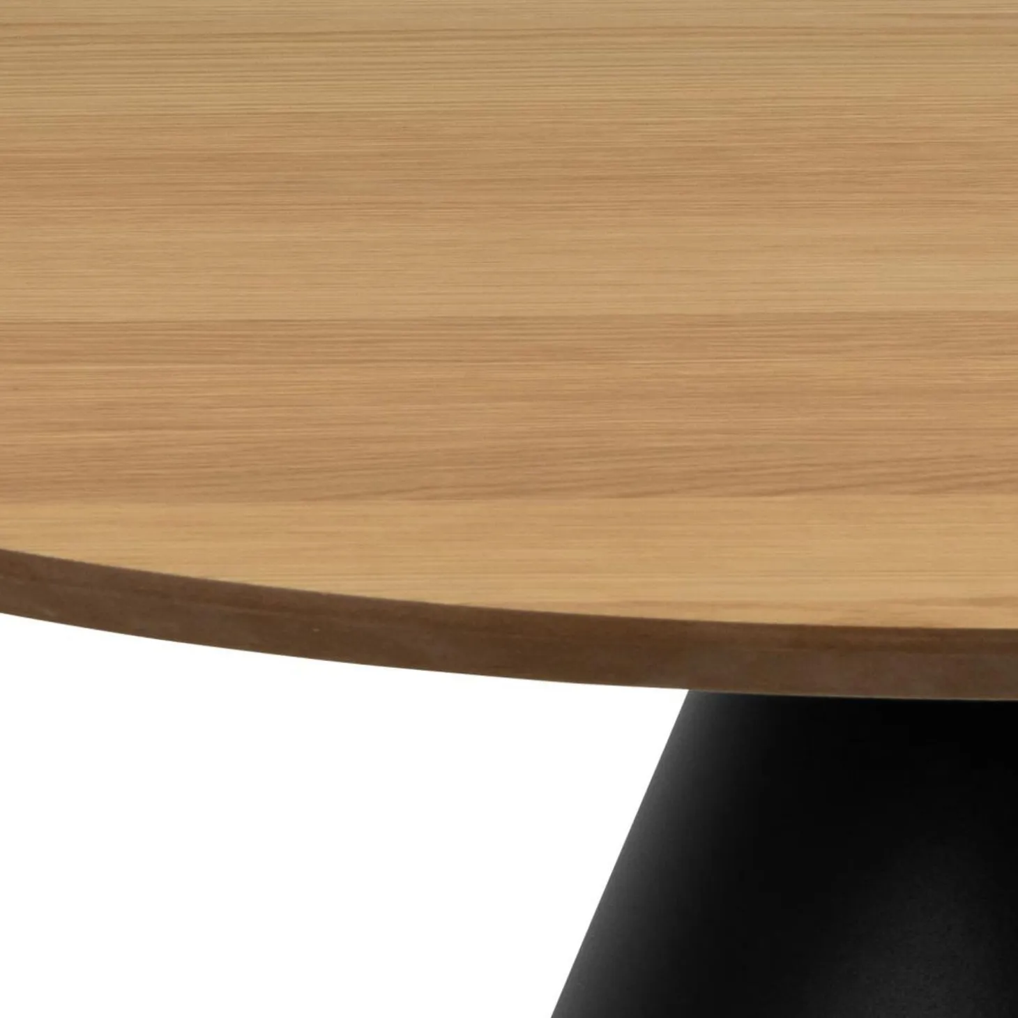 Vernon Soffbord Rund 85 cm Svart