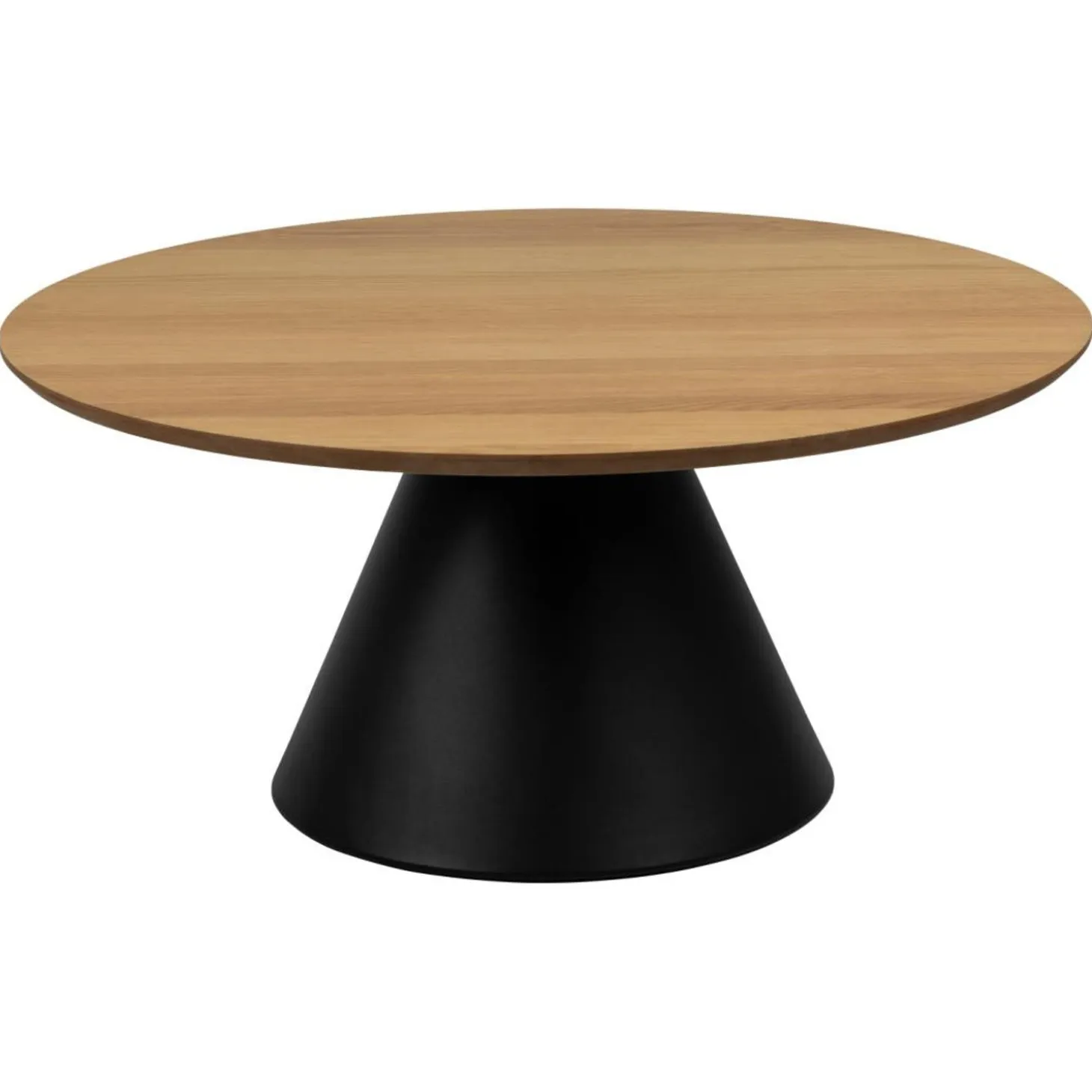 Vernon Soffbord Rund 85 cm Svart