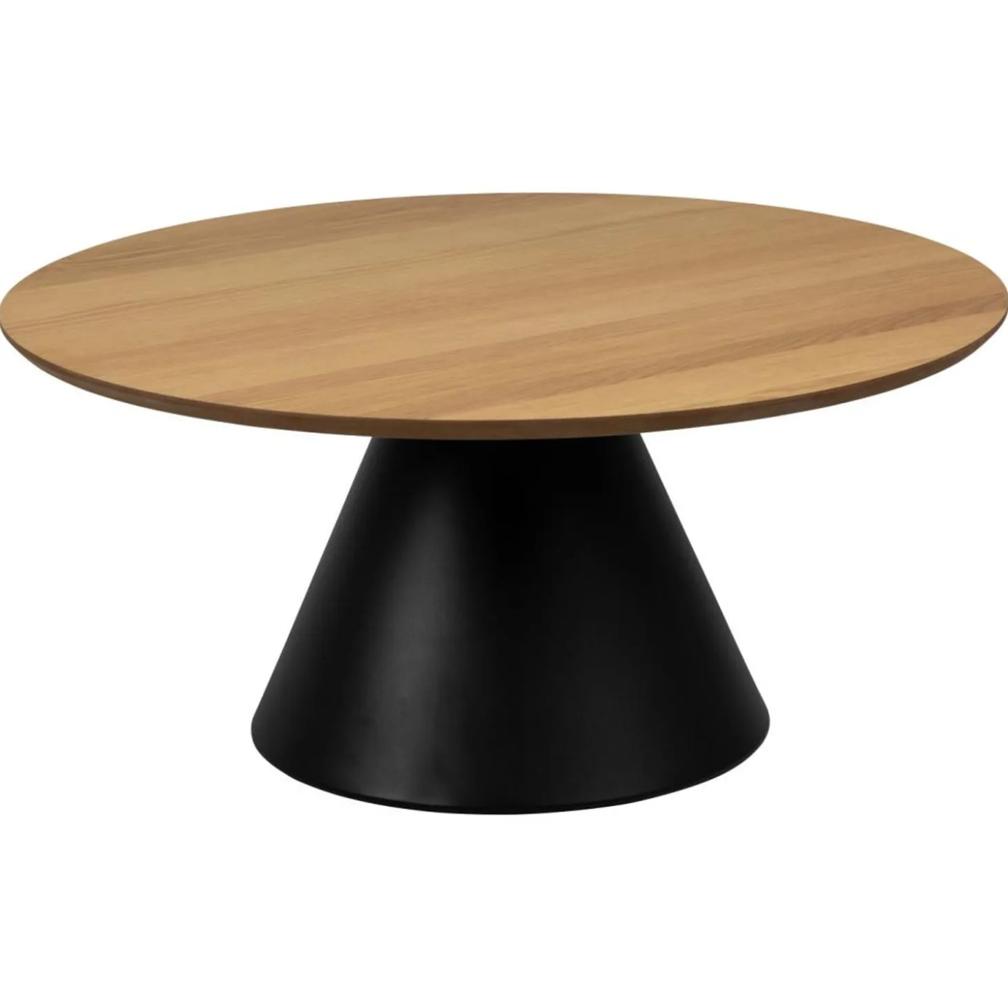 Vernon Soffbord Rund 85 cm Svart