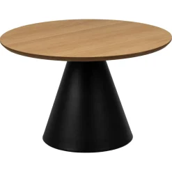 Vernon Soffbord Rund 65 cm Svart