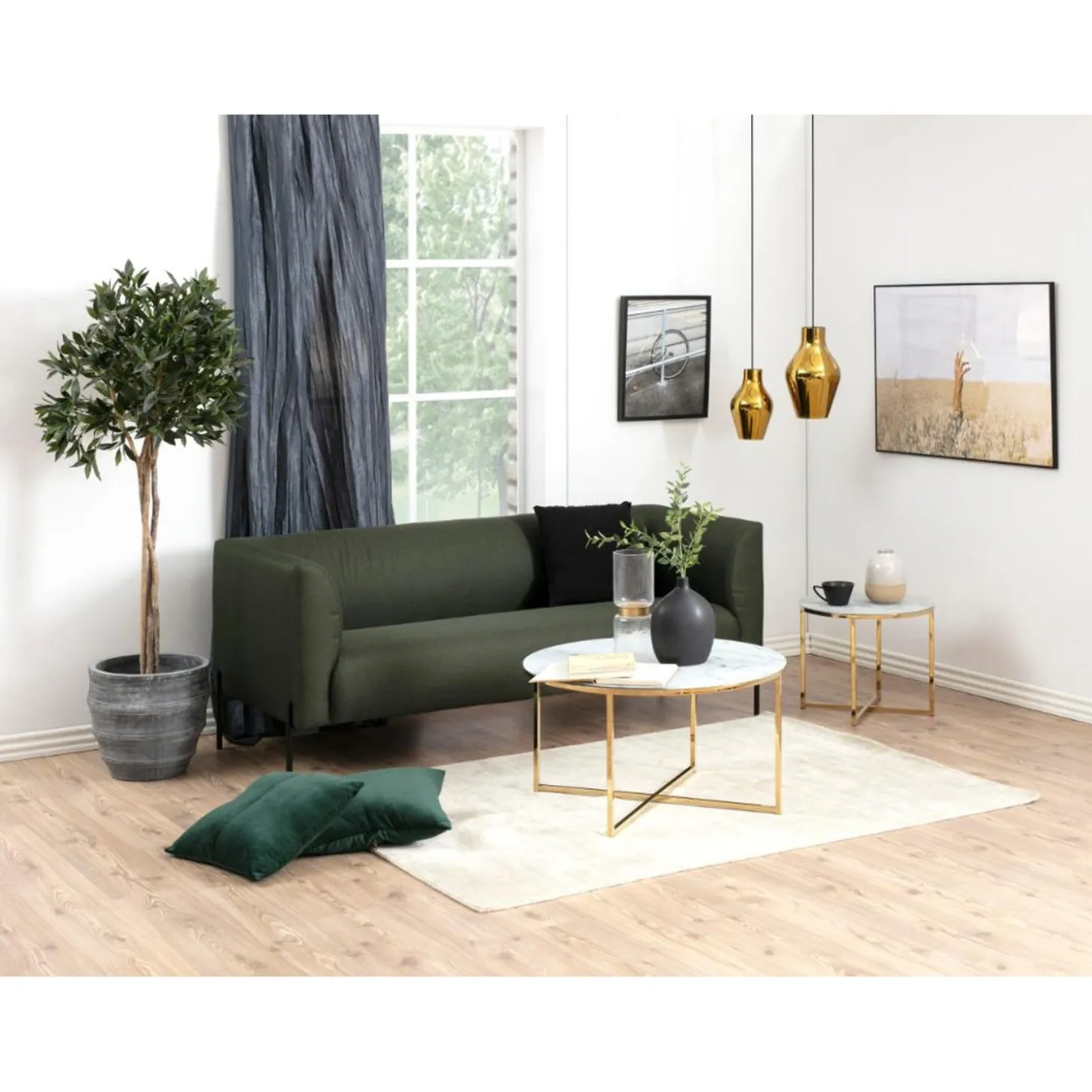 Versailles Soffbord Rund 80 cm