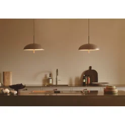 Versale Taklampa 35 cm, Brun