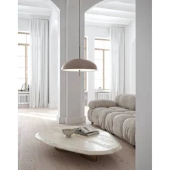 Versale Taklampa 50 cm, Brun