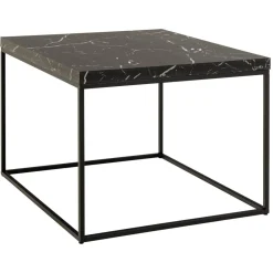 Vesterbro Soffbord 60x60 cm Svart Marquina